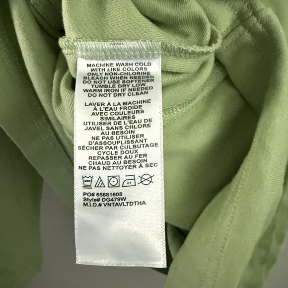 Devon & Jones Ladies' DRYTEC20™ Performance Quarter-Zip Size Small Lime‎ Green - Picture 8 of 9